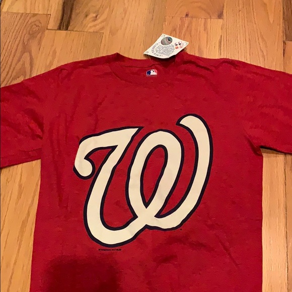 MLB Tops - NWT Women’s S Nationals heathers t-shirt